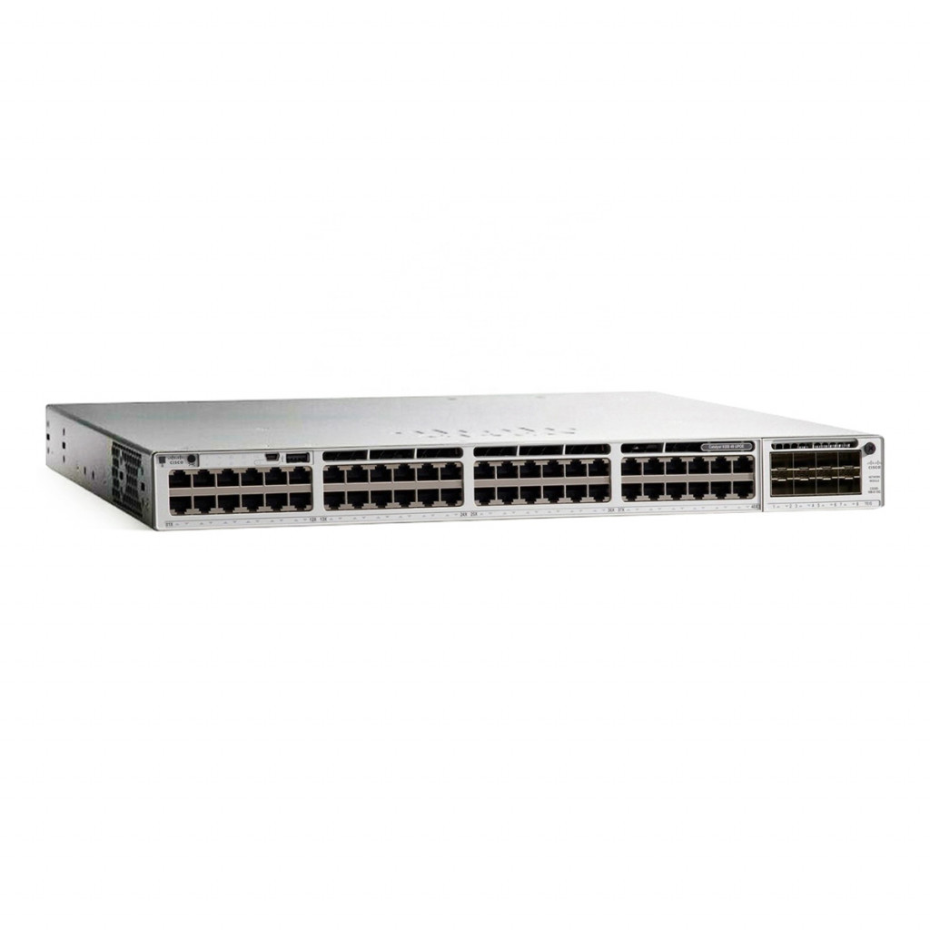 سوئیچ شبکه 48 پورت UPoE سیسکو مدل C9300-48UXM-E